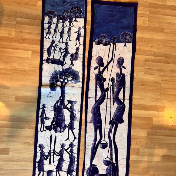 African Batik Wall Hangings - Picture 4 of 5